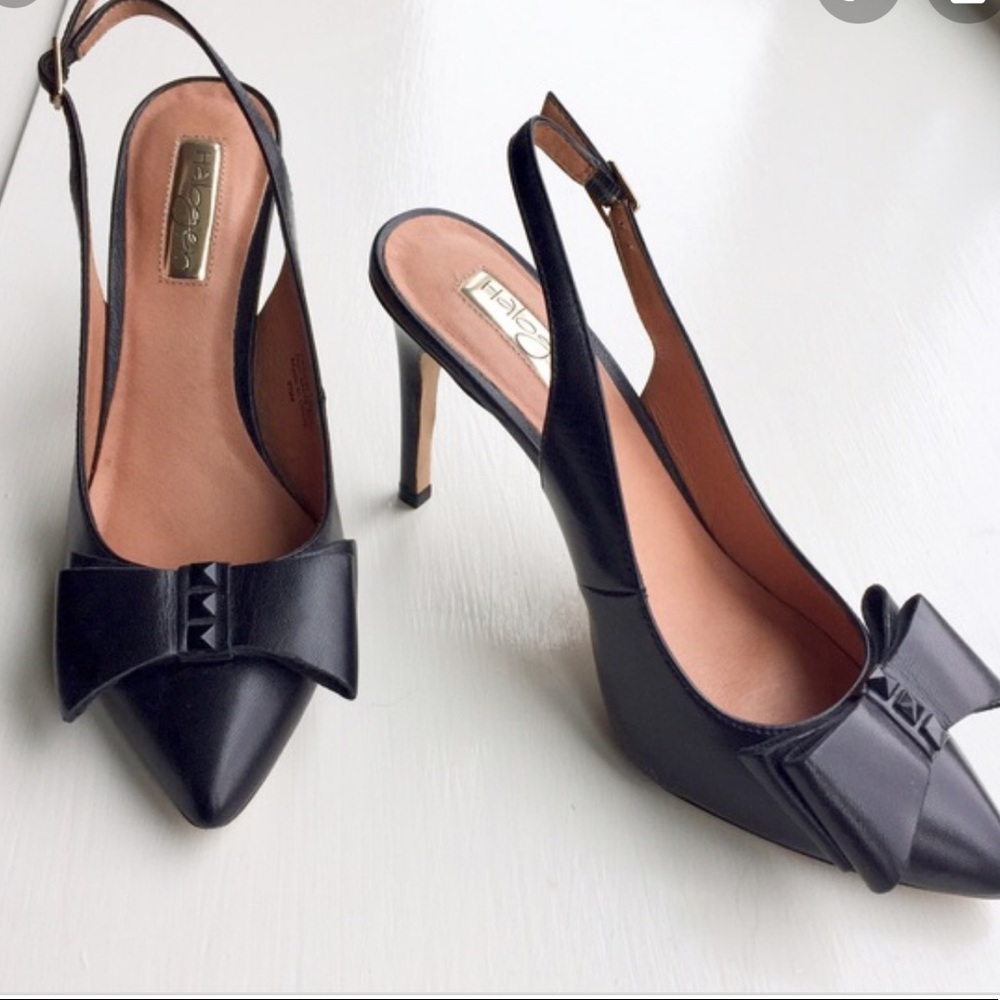 Halogen bow heels